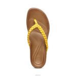 Rachel Thong Sandal Aetrex Women Yellow XLXT0229 - Image 5