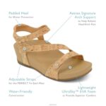 Randi Arch Support Wedges Aetrex Women Cork XLXT0302 - Image 7