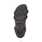 Reese Adjustable Gladiator Sandal Aetrex Women Black XLXT0169 - Image 7