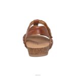 Reese Adjustable Gladiator Sandal Aetrex Women Cognac/Brown XLXT071 - Image 3