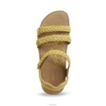 Reese Adjustable Gladiator Sandal Aetrex Women Yellow XLXT0170 - Image 10
