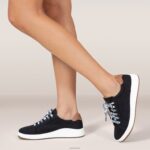 Renee Arch Support Sneakers Aetrex Women Black XLXT0283 - Image 9