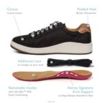 Renee Arch Support Sneakers Aetrex Women Blue XLXT0281 - Image 8