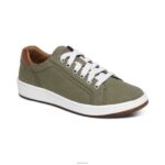 Renee Arch Support Sneakers Aetrex Women Olive XLXT0310