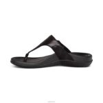 Rita Adjustable Thong Sandal Aetrex Women Black XLXT085 - Image 5