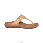 Rita Adjustable Thong Sandal Aetrex Women Cork XLXT086 - Image 4