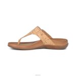 Rita Adjustable Thong Sandal Aetrex Women Cork XLXT086 - Image 6