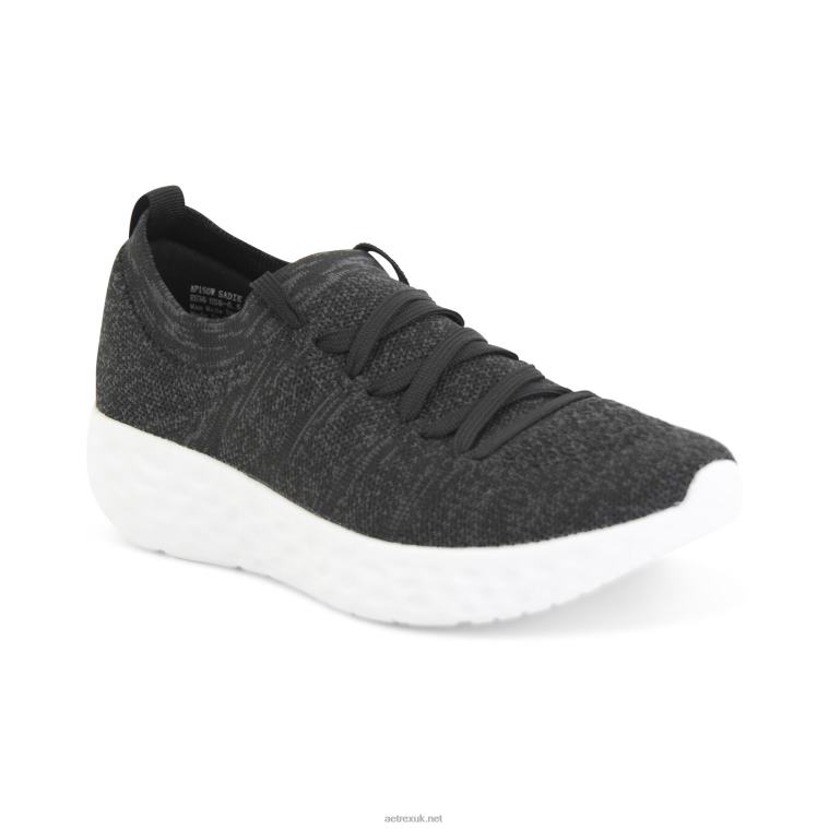 sadie_arch_support_sneakers_aetrex_women_black_xlxt0228.jpg Sadie Arch Support Sneakers Aetrex Women Black XLXT0228 - Image 1