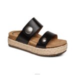 Sofie Platform Sandal Aetrex Women Black XLXT0231