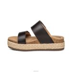 Sofie Platform Sandal Aetrex Women Black XLXT0231 - Image 4