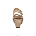 Sydney Quarter Strap Espadrille Wedge Aetrex Women Natural XLXT0278 - Image 3