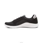 Teagan Arch Support Sneakers Aetrex Women Black XLXT0101 - Image 4