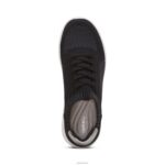 Teagan Arch Support Sneakers Aetrex Women Black XLXT0101 - Image 5