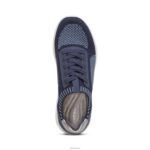 Teagan Arch Support Sneakers Aetrex Women Navy XLXT0161 - Image 5