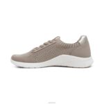 Teagan Arch Support Sneakers Aetrex Women Oatmeal XLXT0121 - Image 4