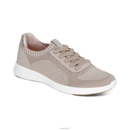 Teagan Arch Support Sneakers Aetrex Women Oatmeal XLXT0121