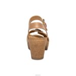 Tory Open Toe Heels Aetrex Women Camel XLXT0269 - Image 3
