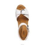Tory Open Toe Heels Aetrex Women White XLXT0274 - Image 5