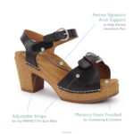 Tory Open Toe Heels Aetrex Women White XLXT0274 - Image 8