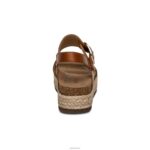 Vania Arch Support Platform Sandal Aetrex Women Cognac XLXT0267 - Image 3
