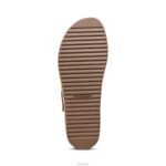 Vania Arch Support Platform Sandal Aetrex Women Red XLXT0266 - Image 6
