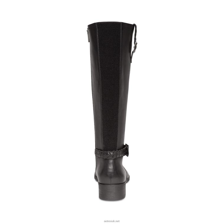 Vera Arch Support Weather Friendly Riding Boot Aetrex Women Black XLXT0178 - Image 3
