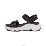 Whit Sport Sandal Aetrex Women Black XLXT0290 - Image 4