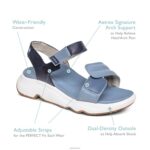 Whit Sport Sandal Aetrex Women Blue XLXT0288 - Image 8