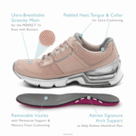 Xspress Runner 2 Aetrex Women Grey XLXT089 - Image 2